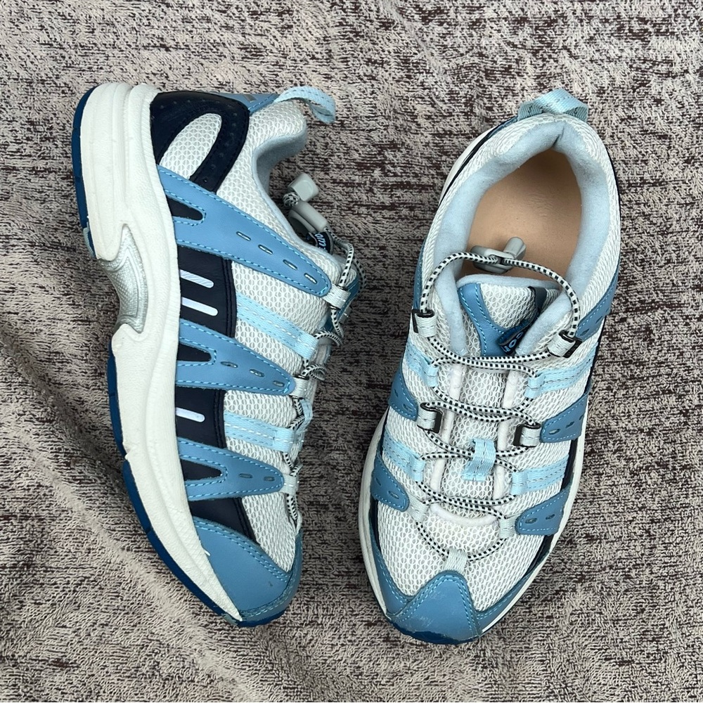 Dr. Comfort REFRESH 3950 Blue‎ Light Blue Sneakers Shoes Sz 6.5